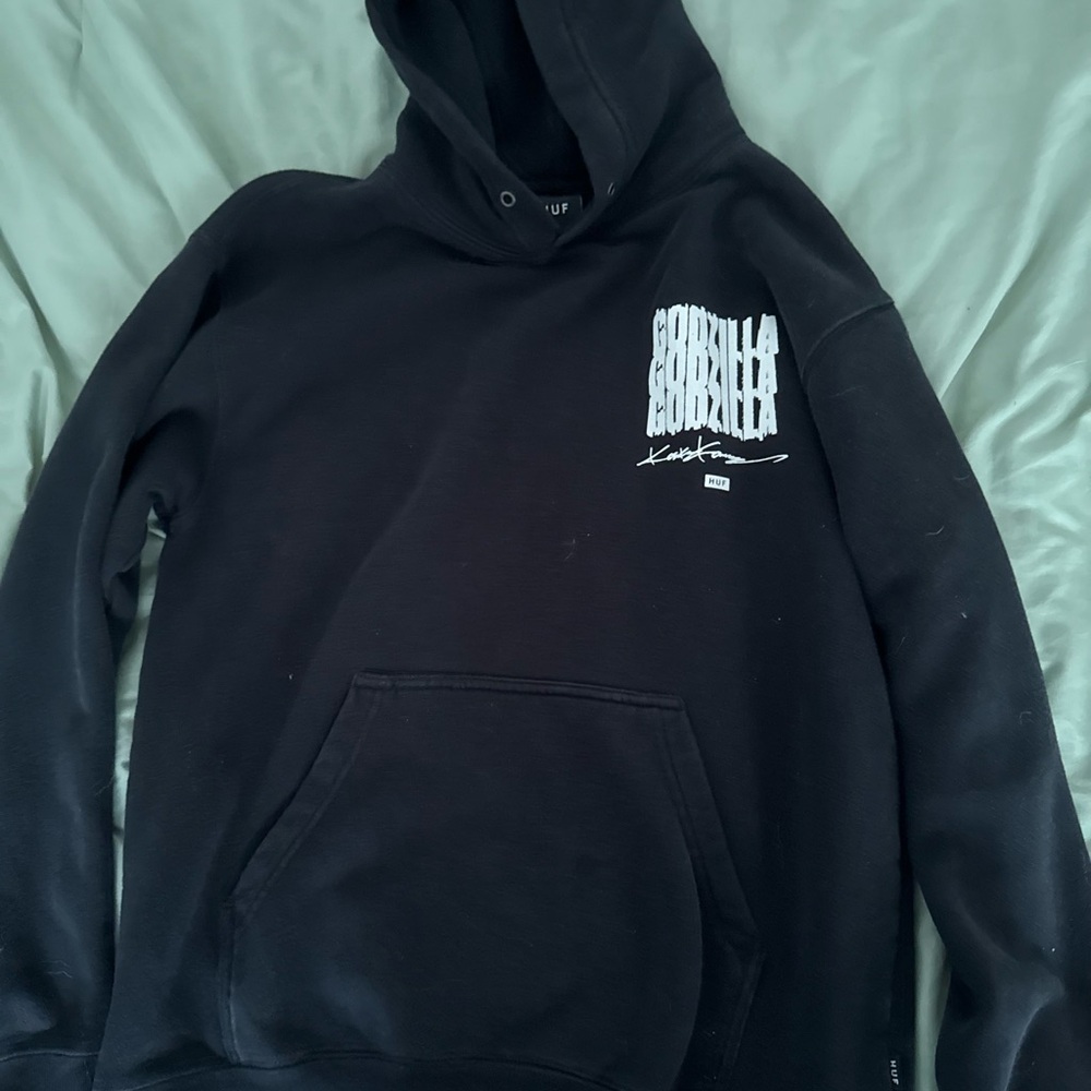 HUF Godzilla Black Hoodie